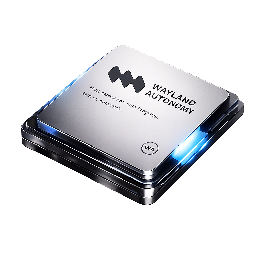 Wayland Autonomy module — the live digital twin